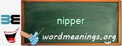 WordMeaning blackboard for nipper